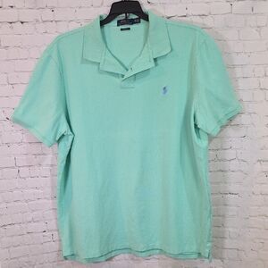 Polo by Ralph Lauren Light Green Men's Polo Shirt